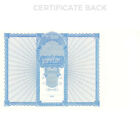 New Goes 504 Blank Stock Certificate Size 8-1 2  Tall X 15  Wide 