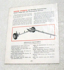 Vintage 1954 John Deere Tractor 14t Baler Brochure