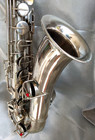 Union Label 1908 C g  Conn Silver C-melody Sax - Very Good For Repair - No Case