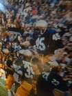 Rudy Ruettiger Notre Dame Fighting Irish Signed 16x20 Framed Photo On Shoulders