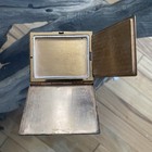 Elgin American Beauty Vintage Makeup Case Mirror  Powder  Compact  Gold Tone