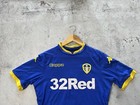 Kappa Leeds United Home 2016 3017 Match Worn Players Issue soccer Jersey shirt l