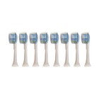 8x Philips Sonicare Diamondclean C3 Premium Replacement Heads   White   W o Box
