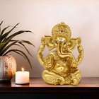 Hindu Ganesha Statue Diwali Decor - India God Lord Ganesh Ganpati Indian Idol   