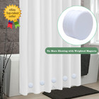 3 Sets Shower Curtain Weights Bottom Magnetic Heavy Duty Weights Premium Shower