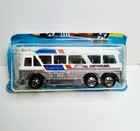 Hot Wheels Vintage 1980 Greyhound Mc-8 Bus White Bw Blackwall Hk Hong Kong
