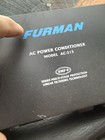 Furman Ac-215a Power Conditioner Smp Evs Lift 10a 120vac 60hz 1200w Max
