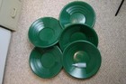 Lot Of 5-14  Green Gold Pans   Bottle Snuffer - Mining-panning Kit-prospecting