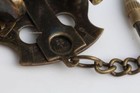 Solid Brass Vintage Sextant Brass Nautical Key Chain   Antique Brass Finish