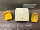 Vintage Little Tikes Dollhouse Furniture White Table  Chairs  Baby Seat A