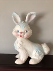 Edward Mobley Rubber Bunny Rabbit Squeaky Toy     Vintage Rare    Squeaker Works 