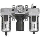 Klutch Air Compressor Filter   regulator   lubricator Combo  1 2in   106 Cfm