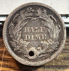 1872 Seated Liberty Half Dime Nice Original Vg fine Details Chrc