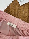 Tamarisk 21 Long Square Dance Skirt -medium - Pink Print - Waist 28-43