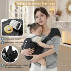 Baby Sling Carrier Wrap Newborn To Toddler Infant Soft Baby Carrier Adjustable