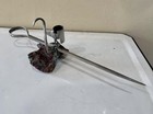 Rare Blacksmith Take Apart Miners Candlestick 13 In Long 1800-1910