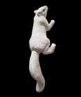 Ceramic White Squirrel Climber
