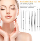 9 Pcs Blackhead Remover   Pimple Popper Tool Kit With Stainless Steel Tweezers 