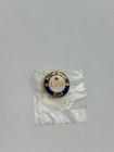 New Notre Dame 1990 Qb Club Lapel Pin Anniversary Pinback Round Vintage