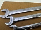 Gearwrench Sae metric Combination Ratcheting Wrench Set 10pc  incomplete Read