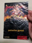 Snes Super Nintendo Demons Crest Instruction Booklet Manual Only Rare