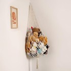 Stuffed Animal Storage Organizers Toy Hammock Corner Hanging Net Stuffy Animal 
