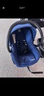 Maxi-cosi Travel System Stroller W  Mico 30 Infant Car Seat   Base  Blue black