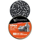 Harpex Fenix Premium Airgun Pellets  22 Caliber - Pointed High Precision 12 5gr