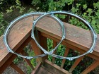 Pair Pearl Super Hoops  14  10 Lug Top And Bottom Snare Drum Sh1410s Sh1410b