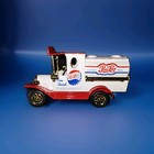 Golden Wheel Die Cast 1917 Pepsi Cola Delivery Truck Bank With Key 1 24 Scale   