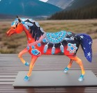 1e 0074 Trail Of Painted Ponies Figurine Native Jewel Pony Resin Collectible