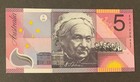 Australia Polymer Banknote 5 Dollars  2001  About Unc