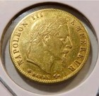 1865   Gold 5 Francs   Au   Rare Date   Very Sharp   Nice Color   Great Luster  