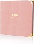 Baby Book Memory Book For Baby Boys And Girls First 5 Years Large  Pink