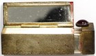 Vintage  800 Silver Lipstick Case With Mirror