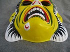 Vintage 1970s  Collegeville Plastic Halloween Mask Phantom Of The Opera Monster