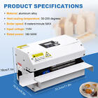 New Commercial Heat Sealer Auto Continuous Sealing Machine W temp speed Control