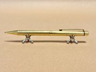 Vintage Sheaffer White Dot Imperial Twist Mechanical Pencil Gold Electroplated 