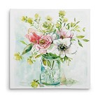 Wexford Home Asbury Gallery Wrapped Canvas 16l  X 16w  Garden Belle Bouquet Ii