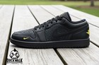 Nike Air Jordan 1 Low Se Shoes Black Anthracite Tour Yellow Im6568-010 Men s New
