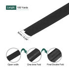 1 4 Inch Double Fold Bias Tape Continuous Bulk Bias Tape Black 100 Yards