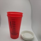 Starbucks Red Limited Edition Holiday  Reusable Plastic Cup 16oz Set Of 2