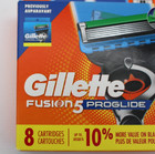 Gillette Fusion5 Proglide 5-blade Razor Refill Cartridges 8 Count - New