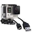10ft Usb Dc Power Charger data Sync Cable For Go Pro Hd Hero 3 Chdhe 301 302 303