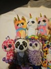 Ty Beanie Boos Lot Of 16 Various Animals 