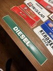 Huge Lot Phillips 66 Gas Pump Decals Super Clean Unleaded Regular Premium More