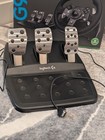 Logitech G920 Driving Force Steering Wheels   Pedals For Xbox pc
