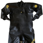 Viking Protech Rubber Drysuit Size 2  Large W Technical Commercial Diving Scuba