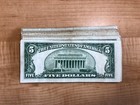 1953 Paper Money Five Dollar Silver Certificate One Blue Seal Bill Per Purchase