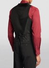 Giorgio Armani Vest Black - Wool   Cashmere Waistcoat retails  800 Made In Italy